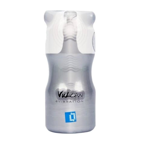 Topco Vulcan Love Skin Masturbator Ripe Mouth + Vibe with 6 Vibration Functions - Masturbators and Strokers