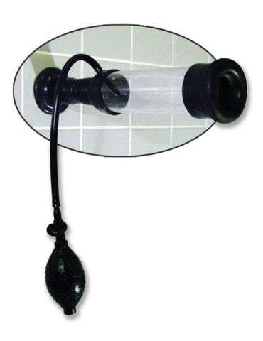 Pipedream Waterproof Wall Bangers Vibrating Penis Pump with Hands Free Base - Pumps, Extenders and Sleeves