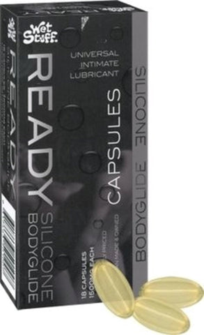 Gel Works Wet Stuff BodyGlyde Ready Silicone Lubricant Capsules - Silicone Based Lubes