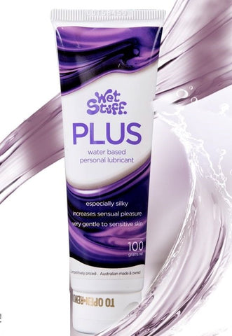 Wet Stuff Plus Lubricant Daily Cock Ring Deal Premium Intimate Enhancement - Water Based Lubes
