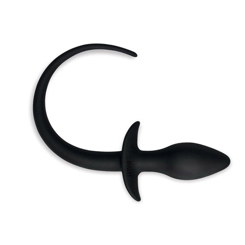 WhipSmart Furry Tales 3 Inch Doggy Tail Butt Plug for Pet Play and Roleplay - Butt Plugs