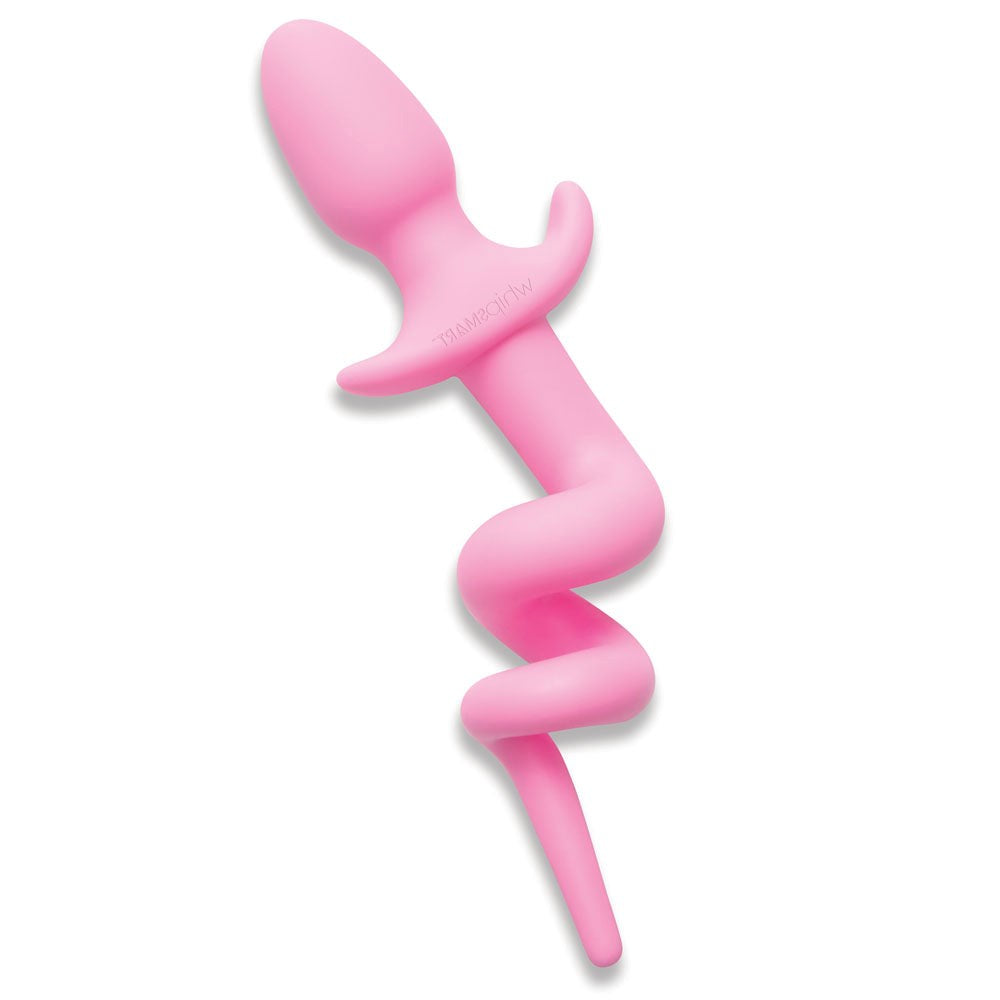 WhipSmart 3.5 Inch Piggy Tail Furry Butt Plug - - Butt Plugs