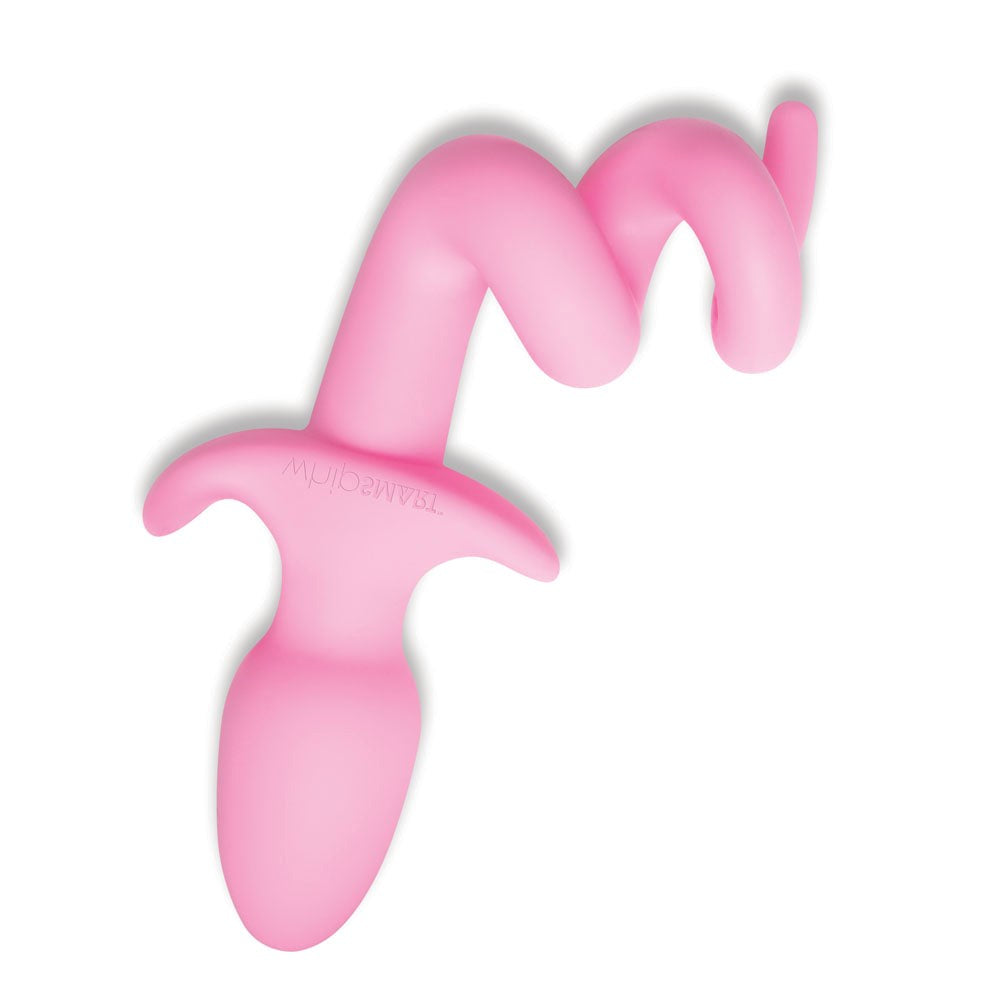 WhipSmart 3.5 Inch Piggy Tail Furry Butt Plug - - Butt Plugs