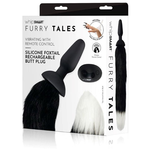 Whipsmart Furry Tales - Luxurious Rechargeable Foxtail Butt Plug - Anal Vibrators