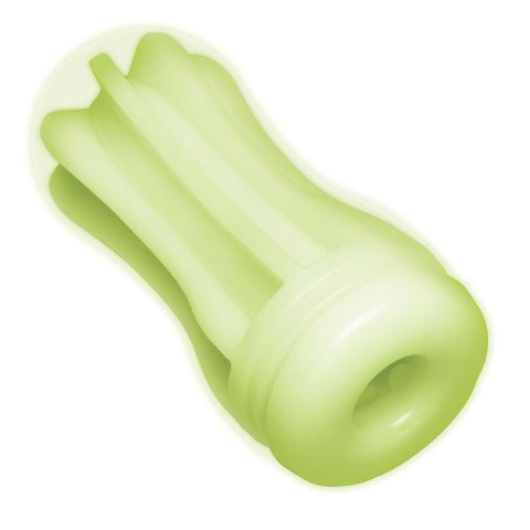 WhipSmart Glow in the Dark Pleasure Stroker Illuminated Male Masturbator - Masturbators and Strokers
