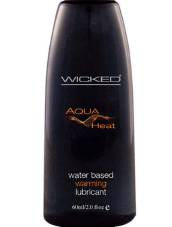Wicked Aqua Heat Lube Push And Play CRings - - Water Based Lubes