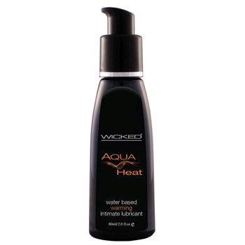 Wicked Sensual Care Aqua Heat Lube Water Based Warming Formula - Water Based Lubes