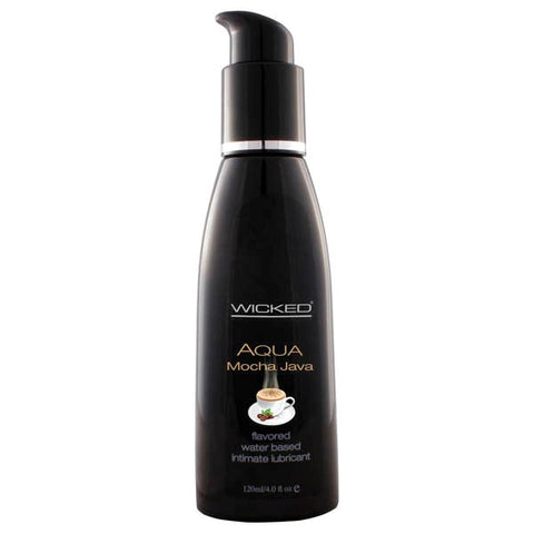 Wicked Aqua Lube 120ml Cock Fit Masters Water Based Personal Lubricant - Water Based Lubes