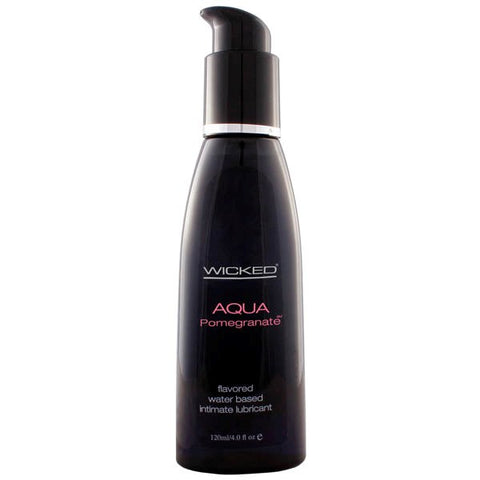 Wicked Aqua Lube 120ml Cock Fit Masters Water Based Personal Lubricant - Water Based Lubes