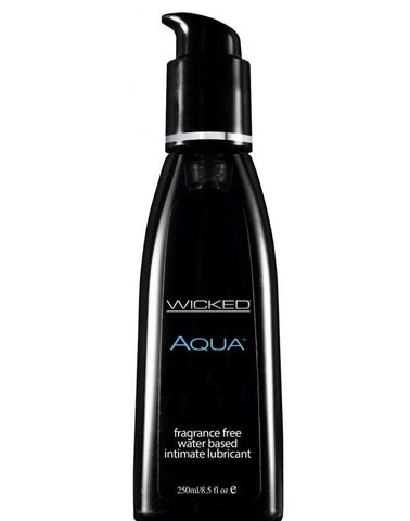Wicked Sensual Care Aqua Unscented Lubricant Long Lasting Water Based - Water Based Lubes