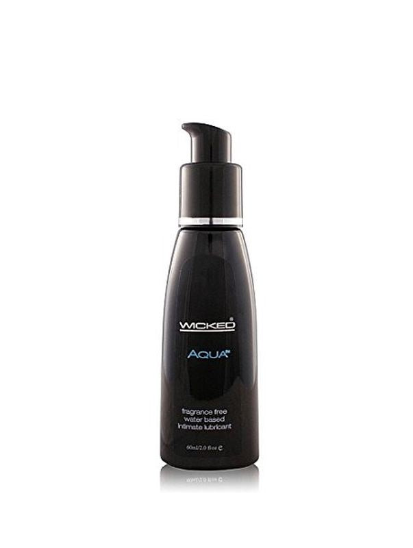 Wicked Aqua Unscented Lubricant Edge Control Ready - - Water Based Lubes
