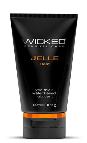 Wicked Sensual Care Jelle Heat Anal Gel Lube 120ml Warming Formula - Anal Lubes