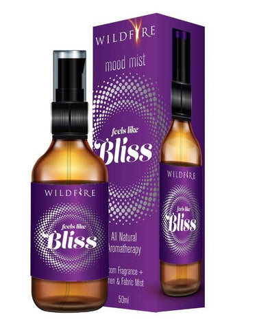 Wildfire Bliss Mood Mist Natural Botanical Room Spray for Intimacy - Massage Oils and Lubricants
