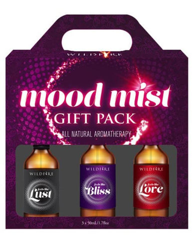 Wildfire Mood Mist Gift Pack Natural Sensual Aromatherapy Sprays - Delay and Excite Sprays