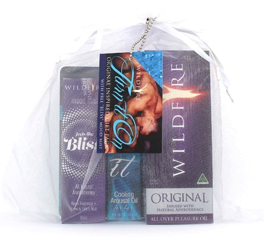 Wildfire Turn it On Black Gift Pack Weekend Ready Play - - Delay and Excite Sprays