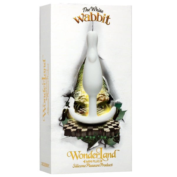 Wonderland Mini Plug The White Wabbit Daily Dick Ring Pick - - Butt Plugs
