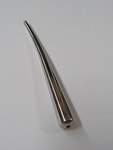 Hells Couture Xavier Cum Thru Penis Wand Hollow Steel Urethral Sound - Penis Plugs