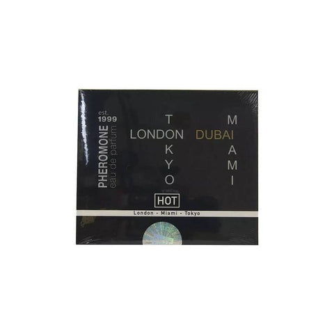 Hot Ero HOT Pheromone 4 Pack Perfume Tester Box for Men 4 Scents - Sex Pheromones and Perfumes