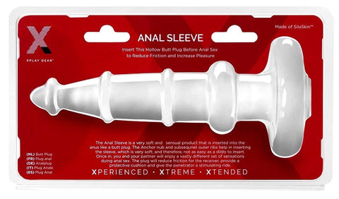 Perfect Fit Xplay Anal Sleeve Plug Dual Purpose Design - Butt Plugs