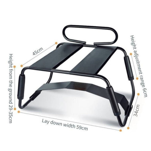 Daytona Adjustable Height Sex Chair by Doc Johnson - Sex Furniture