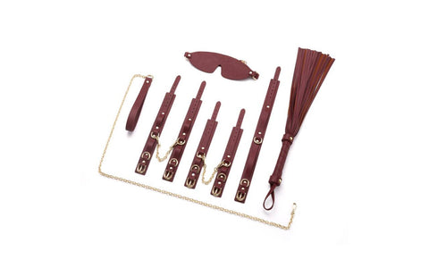 Doc Johnson 8 Piece Deluxe Bondage Play Kit - Bondage Kits