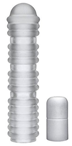 Doc Johnson Xtend It Ribbed Frost Penis Extender Kit - Pumps, Extenders and Sleeves
