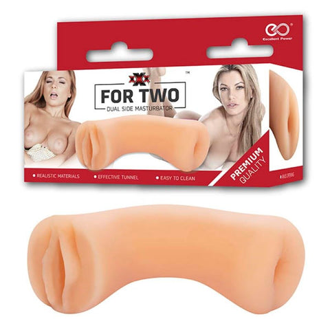 NANMA Corporation Premium Dual Entry Masturbator for Intimate Adventures - Masturbators and Strokers