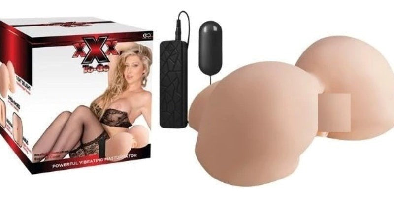 XXX To Go Rachel Vibrating Realistic Male Masturbator - - Masturbators and Strokers