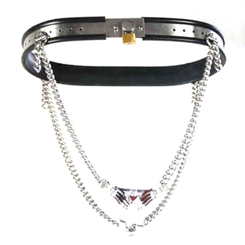 BDStyle Y Covert Palms Female Chastity Device Stainless Steel - Male Chastity