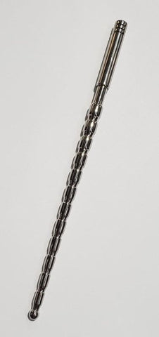 Hells Couture YoungLeafs Uretheral Dominator Grooving Sound Medical Steel - Penis Plugs