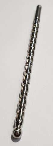 Hells Couture YoungLeafs Uretheral Dominator Grooving Sound Medical Steel - Penis Plugs