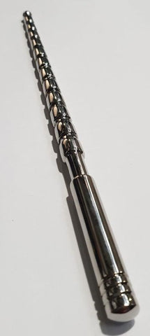 Hells Couture YoungLeafs Uretheral Dominator Grooving Sound Medical Steel - Penis Plugs