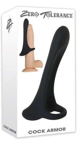 Evolved Zero Tolerance Cock Armor Vibrating Cock Ring with 20 Functions - Pumps, Extenders and Sleeves