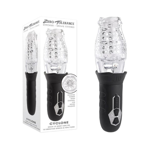 Zero Tolerance CYCLONE Spinning Male Stroker with Dual Motor Technology - Masturbators and Strokers
