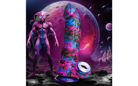 XR Brands Alienoid Realistic Fantasy Silicone Dildo - Realistic Dildos