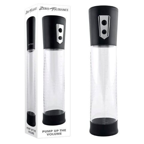 Zero Tolerance Pump Up The Volume Mens Penis Pump with One Button Control - Pumps, Extenders and Sleeves