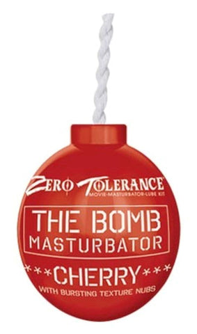 Zero Tolerance The Bomb Mens Masturbator Cherry Stretchy Stroker - Masturbators and Strokers