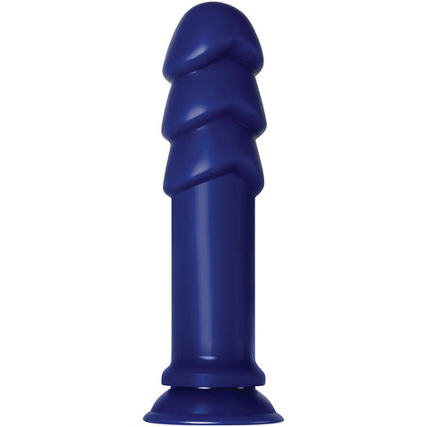 Zero Tolerance The Challenge Giant Butt Plug Blue with Triple Stacked Heads - Butt Plugs