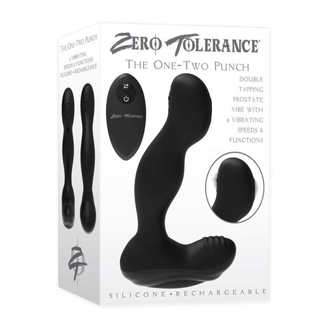 Zero Tolerance The One Two Punch Prostate Massager Dual Motor Sex Toy - Prostate Toys