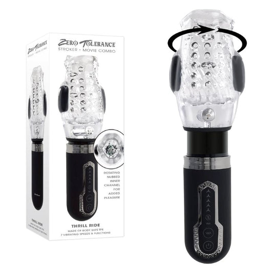 Zero Tolerance THRILL RIDE Feel The Perfect Fit - - Masturbators and Strokers