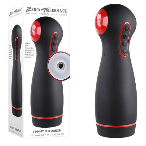 Zero Tolerance Tight Squeeze Multi Functions Stroker - Masturbators and Strokers