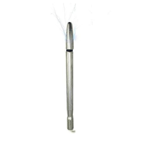 BDStyle Zeus Electrosex Urethral Stimulator Split Pole Design Metal Sound - Penis Plugs