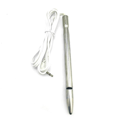BDStyle Zeus Electrosex Urethral Stimulator Split Pole Design Metal Sound - Penis Plugs