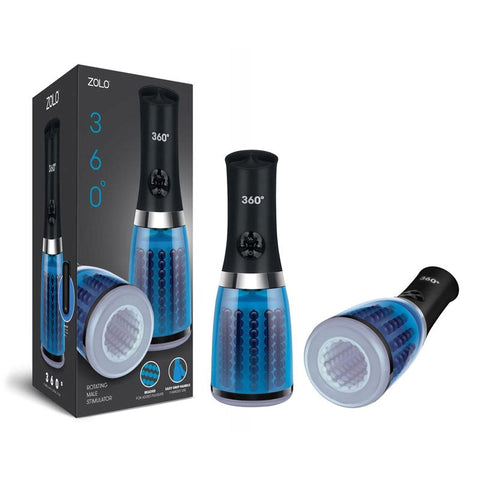 Xgen Products Zolo 360 Rotating Male Masturbator with 360 Degree Motion - Masturbators and Strokers