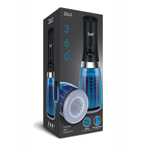 Xgen Products Zolo 360 Rotating Male Masturbator with 360 Degree Motion - Masturbators and Strokers