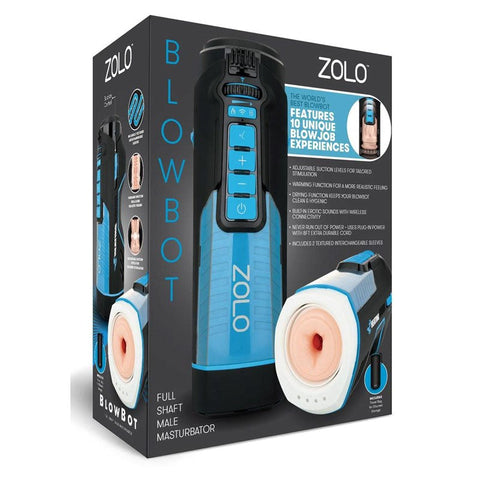 Xgen Products Zolo Blowbot Automatic Oral Simulator Masturbator - Masturbators and Strokers