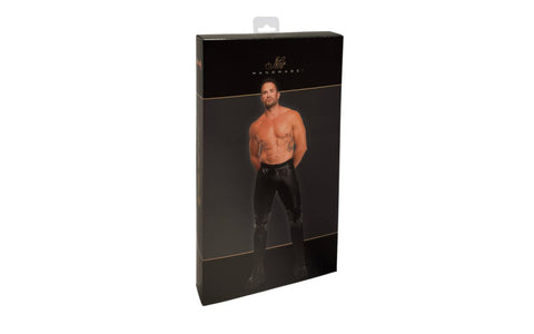 Noir Handmade Rogue Powerwetlook Mens Pants Black - Mens Briefs And Boxers
