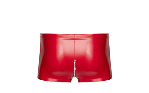 Noir Handmade Sexy Mens Red Ignite Shorts - Mens Briefs And Boxers