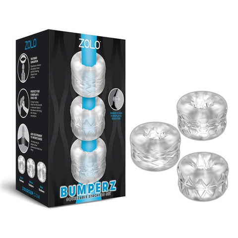 Zolo Bumperz - Dual-Sided Strokers for Unparalleled Satisfaction - Masturbators and Strokers