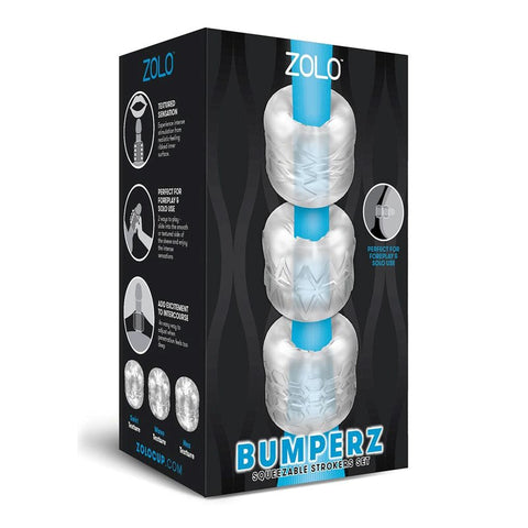 Zolo Bumperz - Dual-Sided Strokers for Unparalleled Satisfaction - Masturbators and Strokers